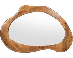 by Mooss - Spiegel - Hout - Organische vorm - Groot
