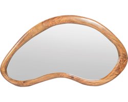 by Mooss - Spiegel - Hout - Organische vorm - Groot
