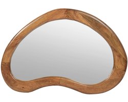by Mooss - Spiegel - Hout - Organische vorm - Klein