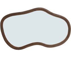 by Mooss - Spiegel - Old Brown - 110x65cm - Organisch - Vrolijk - Trendy - Hip - Uniek