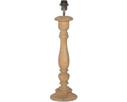 by Mooss - Tafellamp - Boston - Almond - Hout - Robuust - Sandblast - 50 cm