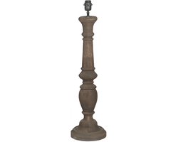 by Mooss - Tafellamp - Miami - Umber - Hout - Baluster - 70 cm