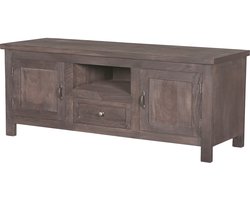by Mooss - TV Meubel - Bruin - Hout - Umber - Landelijk - Deuren - Lade - Nis
