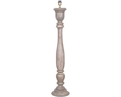 by Mooss - Vloerlamp - Boston - Camel - Naturel - Vergrijsd - Hout - Robuust - Landelijk - Woonkamer - Stoer - Hip - Trendy