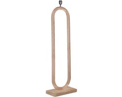 by Mooss - Vloerlamp - Houston - Naturel - Hout - Ovaal