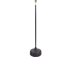 by Mooss - Vloerlamp - Zwart - Hout