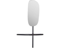 by Mooss - Wandspiegel - Zwart - Organisch - 70cm