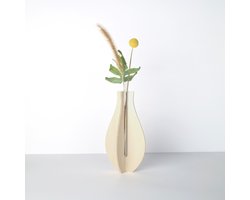 By Woom - Bloemenvaasje - Triplex - Hout - Duurzaam - Natuurlijk Product