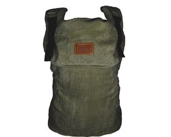 ByKay Click Deluxe - draagzak baby - ergonomisch - broekmaat 50/56 tot 104- newborn tot 3 jaar - eenvoudig en snel - groen - Ribb Moss Green