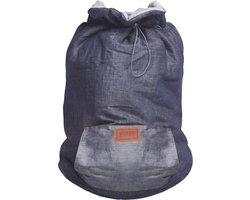 ByKay - Cover - Jasje voor over een babydrager - Dark Jeans / Grey Melee - Winter edition