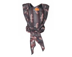 ByKay Woven - geweven draagdoek baby - newborn tot 23kg - ergonomisch - Storks Jacquard - Maat 6