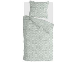 Byrklund Dekbedovertrek Bella - 140x220 - 80% Polyester / 20% Katoen - Grijs