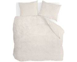 Byrklund Dekbedovertrek Favorite Fuzzle - 200x220 - 100% Polyester - Beige