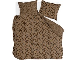 Byrklund Dekbedovertrek Go Wild - 200x220 - 100% Katoen - Cognac