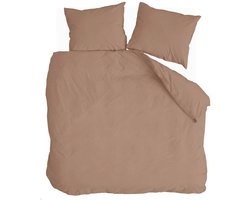 Byrklund Dekbedovertrek Quiet Cozy - 200x220 - 100% Katoen (BCI) - Latte