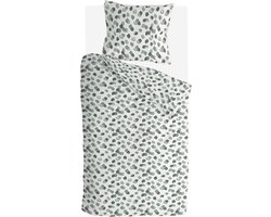 Byrklund Dekbedovertrek Spotty Animal - 140x220 - 100% Katoen - Groen