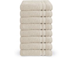 Byrklund gastendoekjes 30x50 - set van 8 - Hotelkwaliteit - Beige