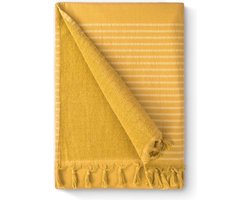 Byrklund Hamamdoek Bath Basics - 100x180 - 100% Katoen - Geel