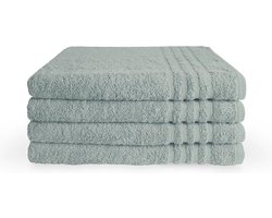 Byrklund Handdoeken 70 x 140 - Set van 5 - 100% Katoen - Hotelkwaliteit - Zacht en Absorberend - Zeeblauw