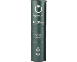 BySchulz zadelpenvulbus alu 27.2-30.0mm/120mm zwart