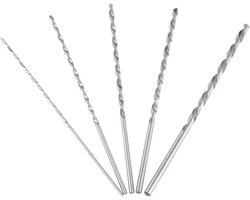 ByShane - Boorset Hout 2-5mm Lange Hoge Snelheid Staal Boorbitset Rechtssnijdend Boorgereedschap voor Houtbewerking