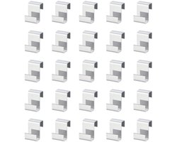Byshayne - Glazing Z Clips - voor Kassen - Fixeren van Panelen - 100 Stuks - Duurzaam en Sterk - Geschikt voor Glazen en Polycarbonaat