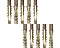- C67240-10x metalen expansiepluggen - М8x60mm - voor bevestiging in beton, gasbeton, gipstegels