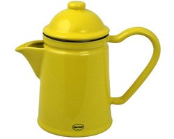 CABANAZ - kan, keramiek, TEA/COFFEE POT, 600 ml, geel