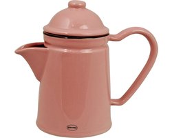 CABANAZ - kan, keramiek, TEA/COFFEE POT, 600 ml, roze