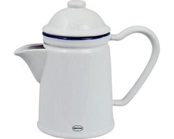 CABANAZ - kan, keramiek, TEA/COFFEE POT, 600 ml, wit