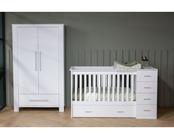 Cabino Babykamer Memphis Wit