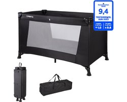 Cabino Campingbedje / Reisbedje – 120 x 60 cm - Zwart