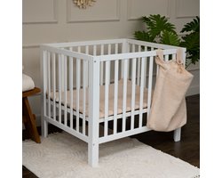 Cabino Nova Baby Box / Babybox – Kinderbox – Verstelbare Bodem– 100 x 80 cm - Wit