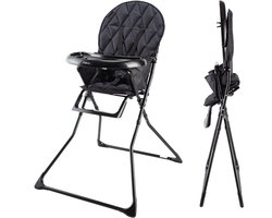 Cabino Opklapbare Kinderstoel Happy Zwart