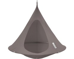 Cacoon Single Hangstoel Taupe 150 cm - Binnen & Buiten Ontspanning