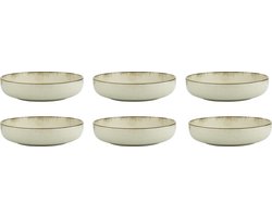 Cactula Kitchen Trend creme Ocean kom 20 cm set van 6