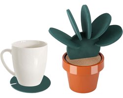 Cactus Coasters voor Tafel - Warmte-isolerende Onderzetters - Creatieve Decoratie voor Huis en Kantoor