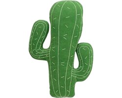 Cactus - Sierkussen in vorm van Cactus - Vormkussen – Groen 40x55 cm - Luxe Pluche Sierkussen voor Kinderkamer & Woondecor – RBAN SPCTRA®