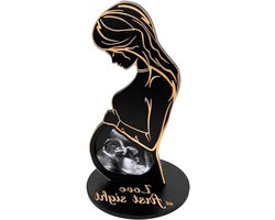 Cadeau voor zwangere vrouw - Fotolijst echo's - Prachtig cadeau voor toekomstige moeder