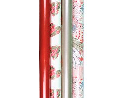 Cadeaupapier - PlayWraps - (4 STUKS) – 200×70 cm – Speelse Designs voor Kinderen - Inpakpapier - Kinderfeestje - Vrolijk - Cadeaupapier Jongens & Meisjes