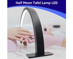 Caedentes - Half Moon Light LED - Nagel salon - Tafellamp - Werklamp - Behandellamp - Beauty - Nagelstyliste - Manicure - Salon Lamp - Beauty Lamp - Wimper Lamp - Lash Lamp - Make Up Lamp - Behandel Lamp - Nagel Lamp Tafel