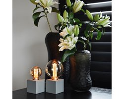 Calex Crown Series LED Lamp - E27 - G125 Lichtbron Goud - 3.5W - Dimbaar