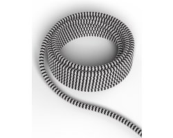 Calex lamp snoer - Zwart / Wit