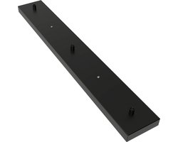 Calex plafondbalk 3 snoeren - 70 cm - metaal - zwart