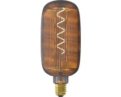 Calex Pulse Lyon LED Lamp - E27 - Filament Lichtbron - Warm Wit Licht - Rookglas