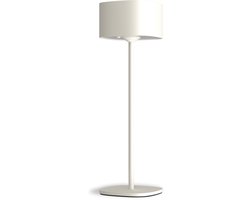 Calex Serino Oplaadbare Tafellamp - Draadloos - Binnen en Buiten - Warm Wit Licht - Dimbaar - Zand