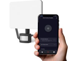 Calex Smart Outdoor Straler - Slimme LED Schijnwerper - LED Floodlight met bewegingssensor - Voor buiten - 24W