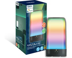 Calex Tafellamp - Oplaadbaar USB-C - RGB IC - Voor binnen en buiten - Muziekfunctie