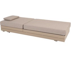 Cali sunbed latte with cushion