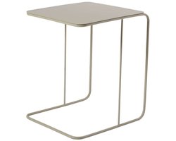 CALICOSY - Bijzettafel met metalen blad H46 cm - OWEN